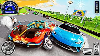 Crazy Speed Car Game 3D - Sport Car Racing Simulator | Android Gameplay screenshot 4