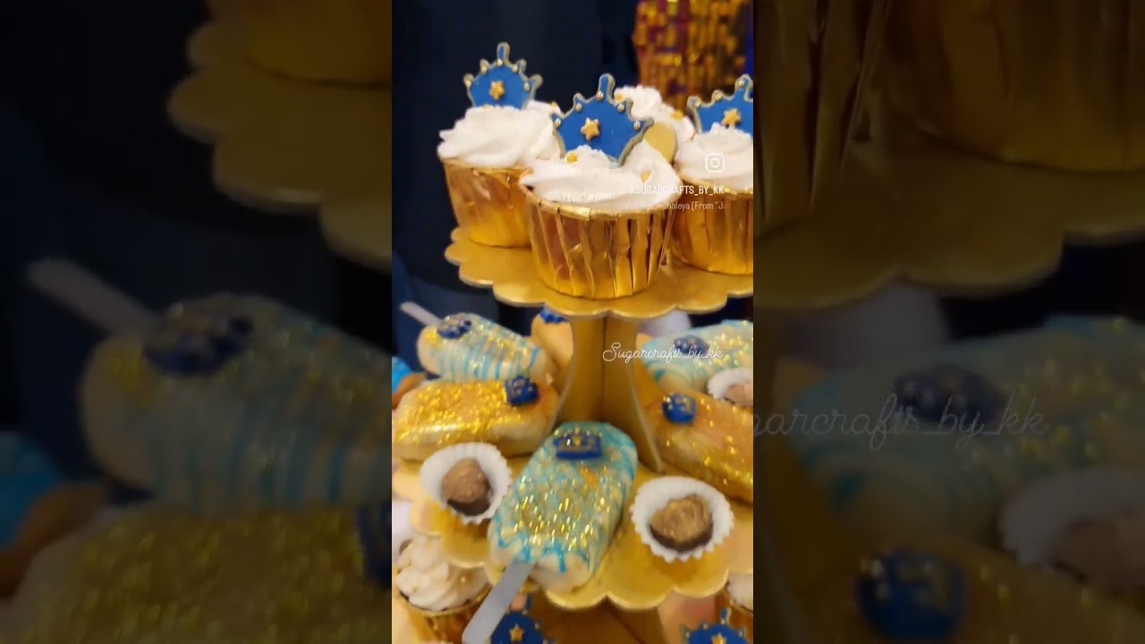 Royal Prince Theme Cake and Dessert Table 