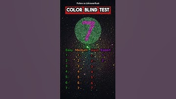 Color Blind Test! 👁 Quiz 👁