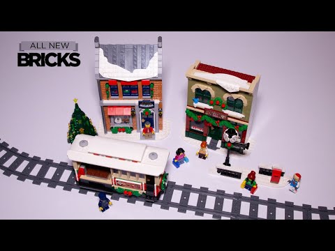 Lego Winter Village 10308 Holiday Main Street with Power Functions Speed Build
