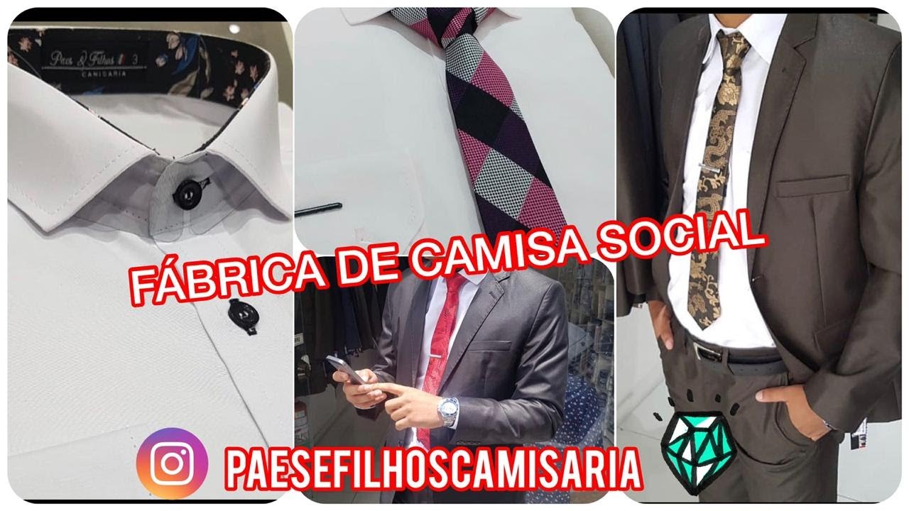 camisa social brás