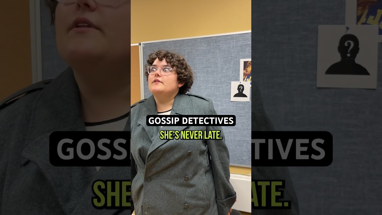 this is what happens when you listen to too many true crime podcasts #collegelife #truecrime #drama