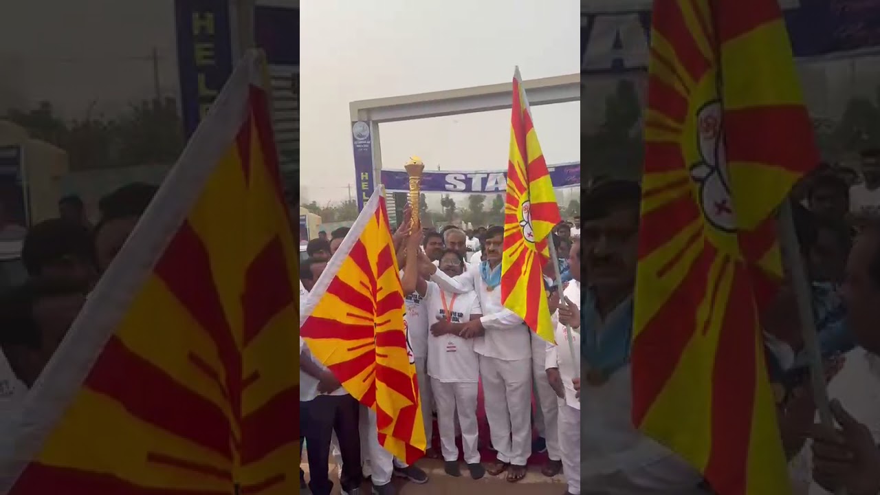 “Completed Sri Sathya Sai Run & Ride, Khammam — fitness, faith, and beauty in one journey 🏃‍♂️🚴‍♂️🙏🌸