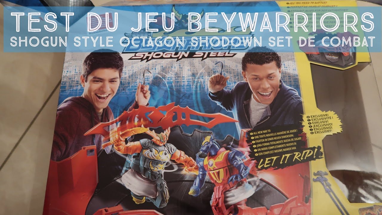 Test du jeu BeyWarriors Shogun Style Octagon Shodown Set de Combat