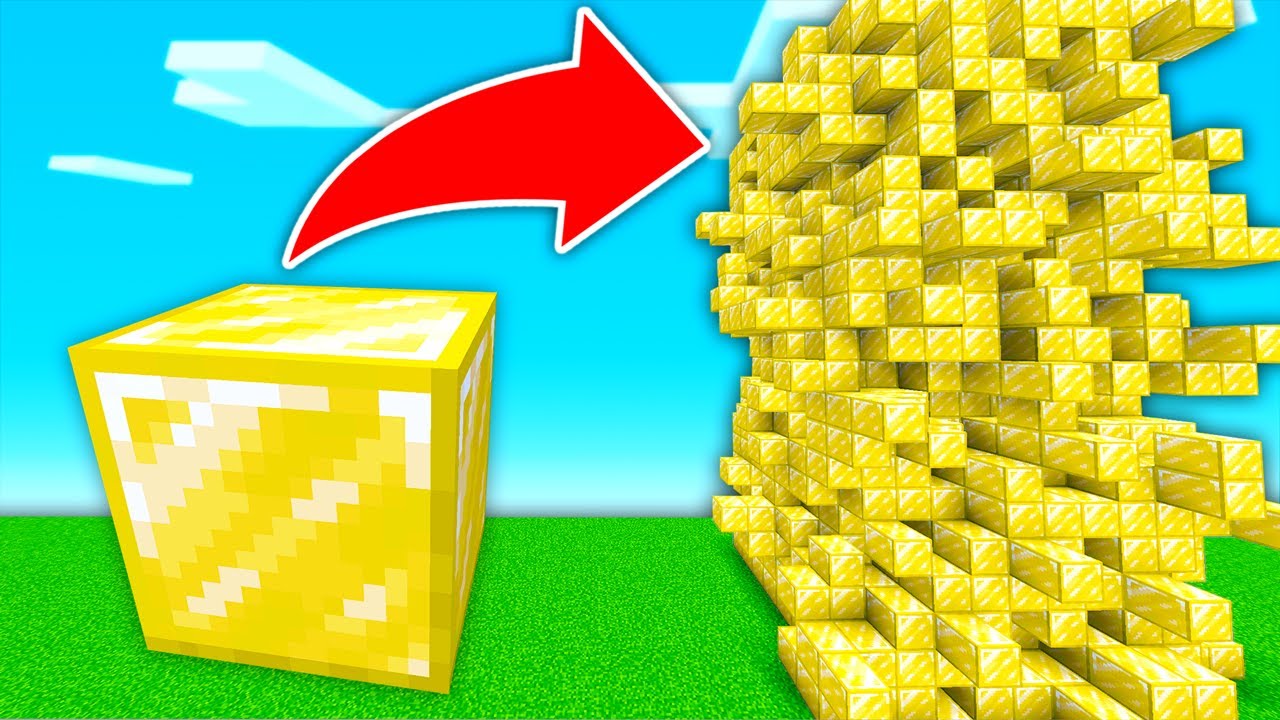 LOS BLOQUES SE MULTIPLICAN!? 🤣💰 | Minecraft