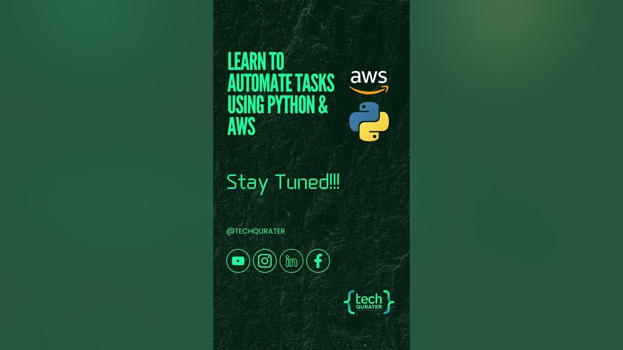Automate task using AWS & Python - YouTube