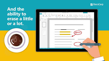 A superior stylus editing experience with pdfDocs