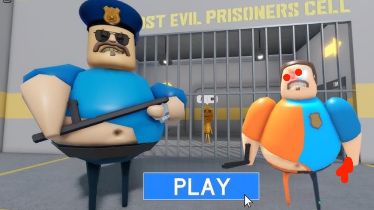 ESCAPE FROM HALF POLICE PRISONER ll PRISON ESCAPE OBBY ll ROBLOX - YouTube