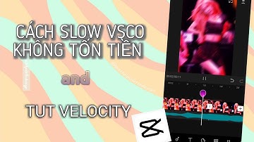 Cách Slow Vsco Không Tốn Tiền Và Tut Velocity,Shake,Phát Sáng Hồng,...