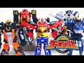 【ヲタファの変形×3！ 】炎神戦隊 ゴーオンジャー 炎神合体01～12 エンジンオーG12  /  Goonger Dx Enjin-Oh G12 Power Rangers RPM