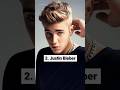 🤔Top 10 Most Popular Singer in the World 🌎🔥 #top10ner #viral #shorts @justinbieber