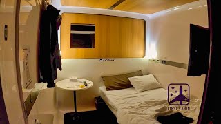 First Class Luxury Capsule Hotel with Sauna ✈️ First Cabin Midosuji Namba Osaka