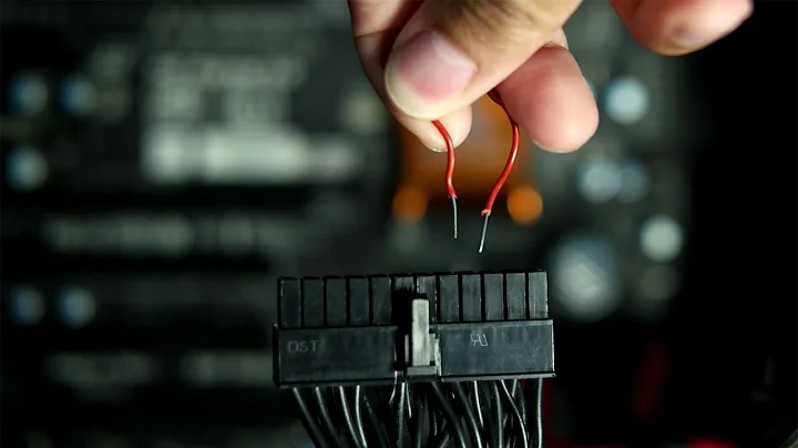 How To Test Your Power Supply With A Paperclip