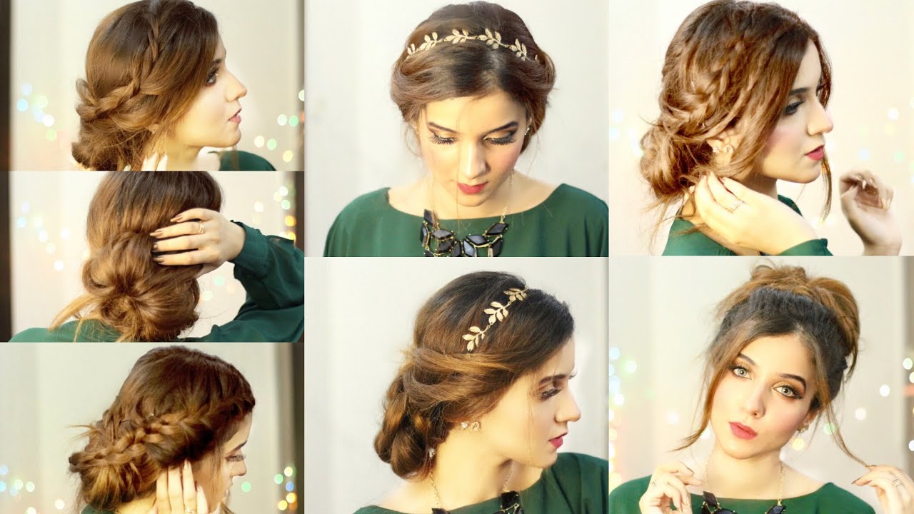 Top 20 Girls Hairstyles For Eid 2024-2025 In Pakistan | Hair styles 2014,  Easy party hairstyles, Medium curly hair styles