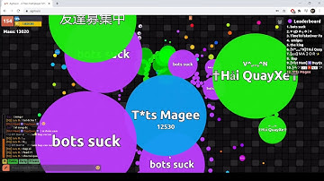 Agma.io Splitrun Paradise solo gameplay