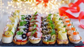 6 CANAPÉS FOR CHRISTMAS 20222023 and NEW YEAR | Varied and Original | DarixLAB