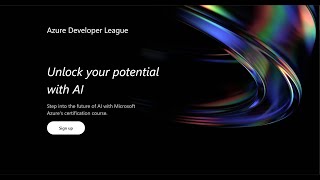 Join The Azure Developer League Step Into The Future Of Ai With Microsoft