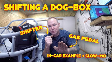 Shifting a Dog-Box Transmission - With in-car video!