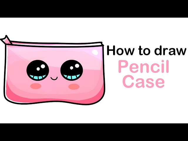 How to Draw a Pencil Box?  Step by Step Pencil Box Drawing for Kids