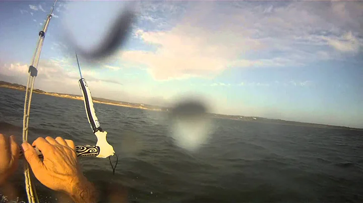 Kiting on Lobsterville Pond, Martha's Vineyard