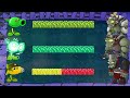 New Plants Vs Zombies Best Snow pea vs Peashooter vs Gatling Pea Kernel