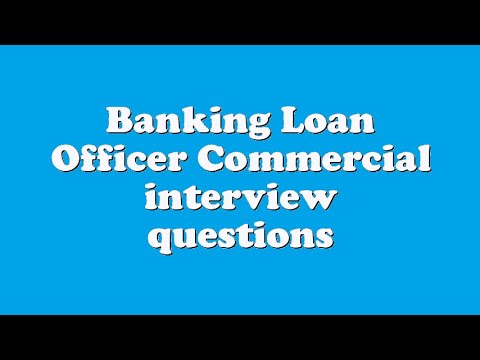 loan officer interview questions