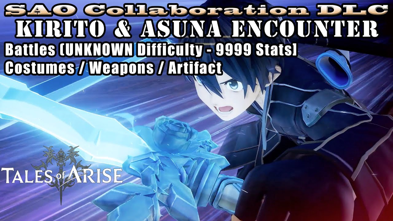 Definitive Guide To Sword Art Online Kirito - Stats, Weapons, SAO