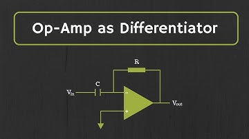 Op-Amp Differentiator (with Derivation and Examples)