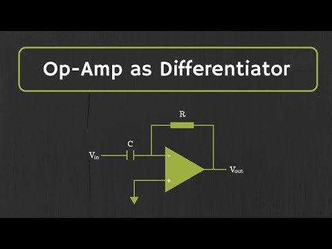 Op-Amp Differentiator (with Derivation and Examples)