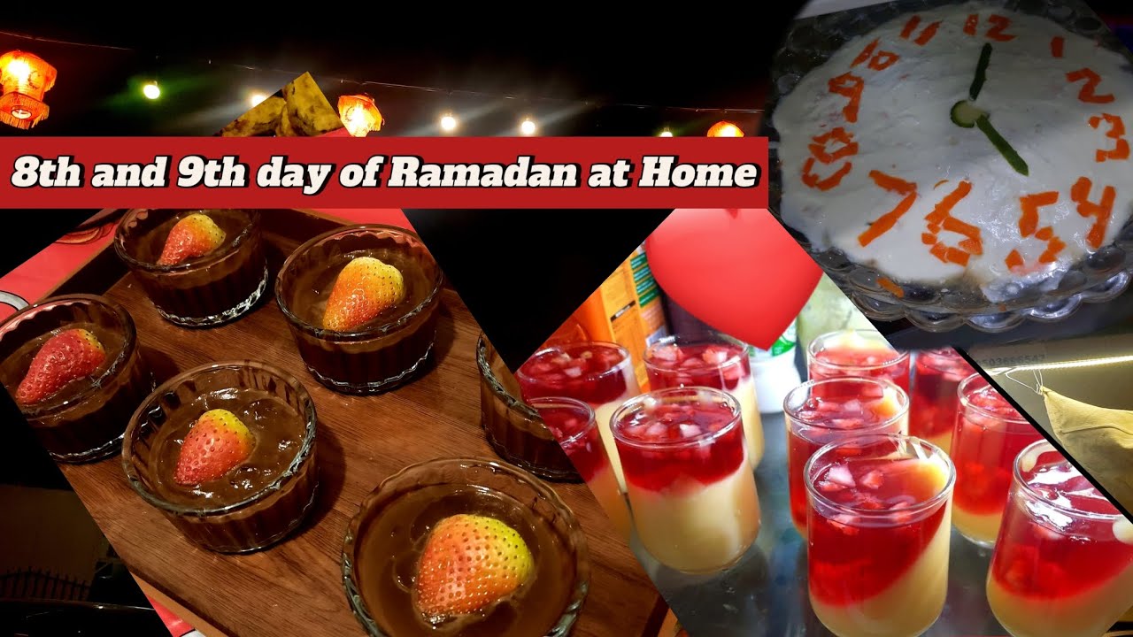 8th and 9th day of Ramadan at home 🌙 - YouTube