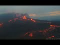 Close-up timelapse June 20th 2021, Geldingadalir Volcano, Iceland