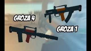 NEW GROZA 1 AND GROZA 4 | Phantom Forces CTE