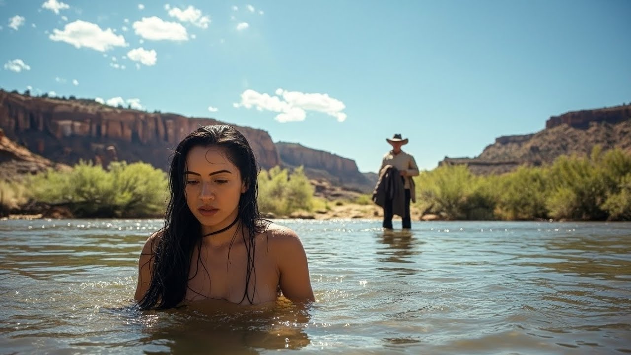 ¡Me robaron la ropa, ganadero! Suplica la mujer apache que pide ayuda en el lago