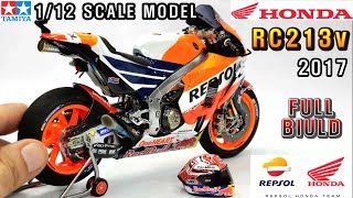 [TAMIYA] 1/12 HONDA RC213v 2017 late version