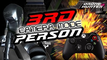 How to record from 3rd person camera in Drone Hunter VR - Tutorial [Eng Sub]