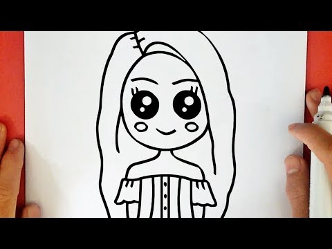 HOW TO DRAW A CUTE GIRL