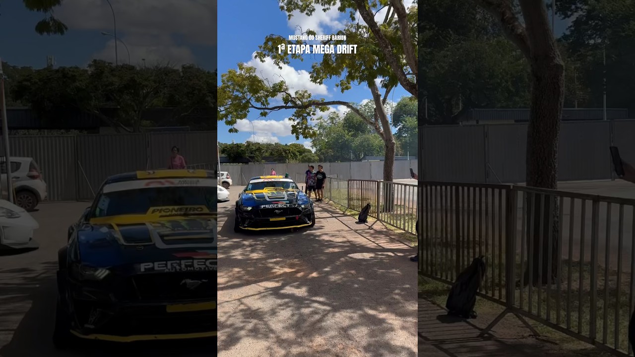 Mustang do Sheriff Barion🔥 1ª ETAPA MEGA DRIFT 🫡🏁 