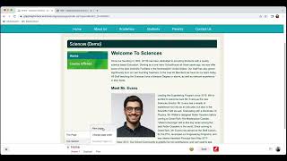 Add Links To Section/Department Menus