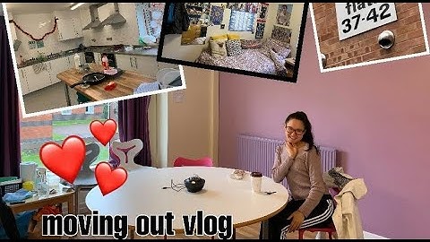warwick uni moving out vlog✨