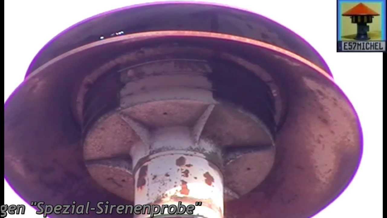 Kuriose Sirenenprobe zweier Klassiker [Ultimativer Probealarm]
