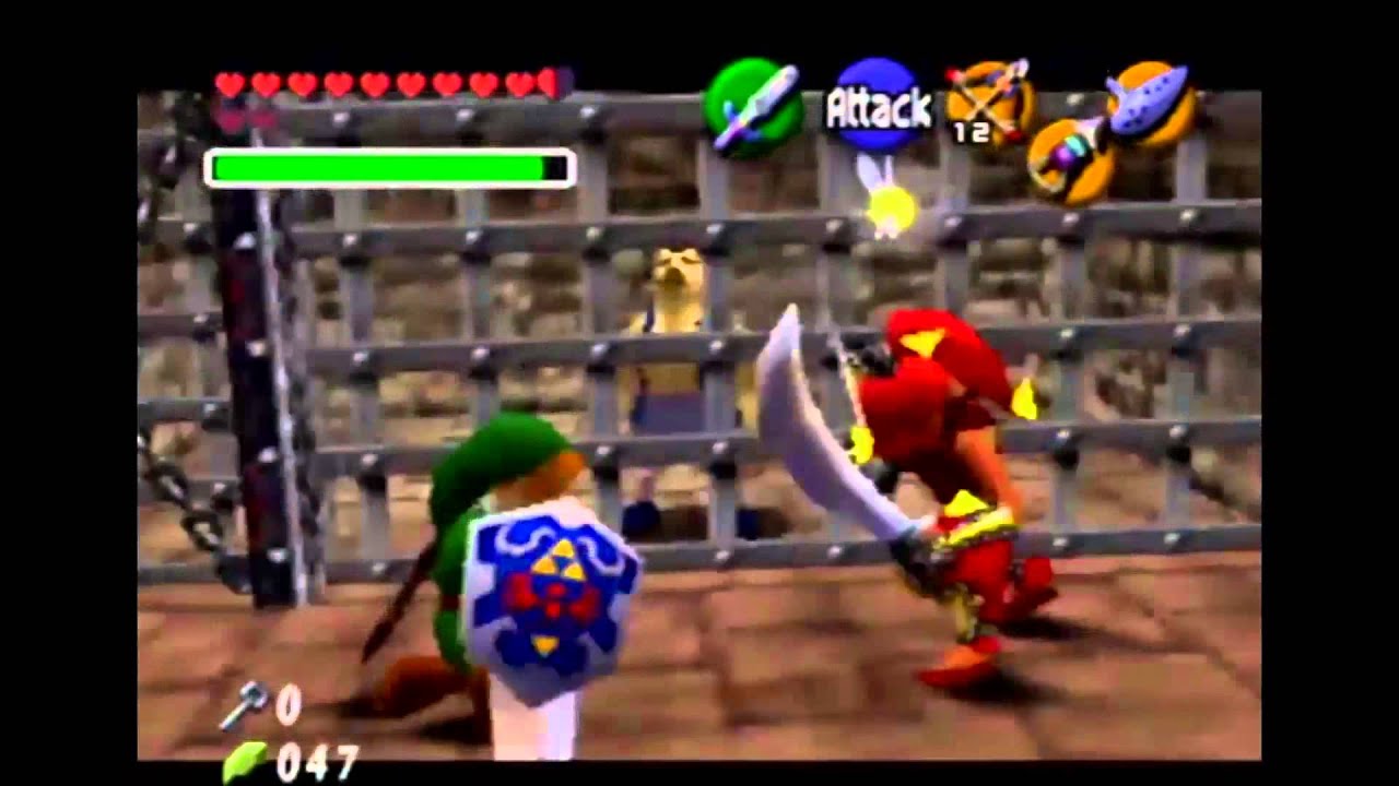 The Legend of Zelda Ocarina of Time Boss 32 Gerudo Guard (3rd Time