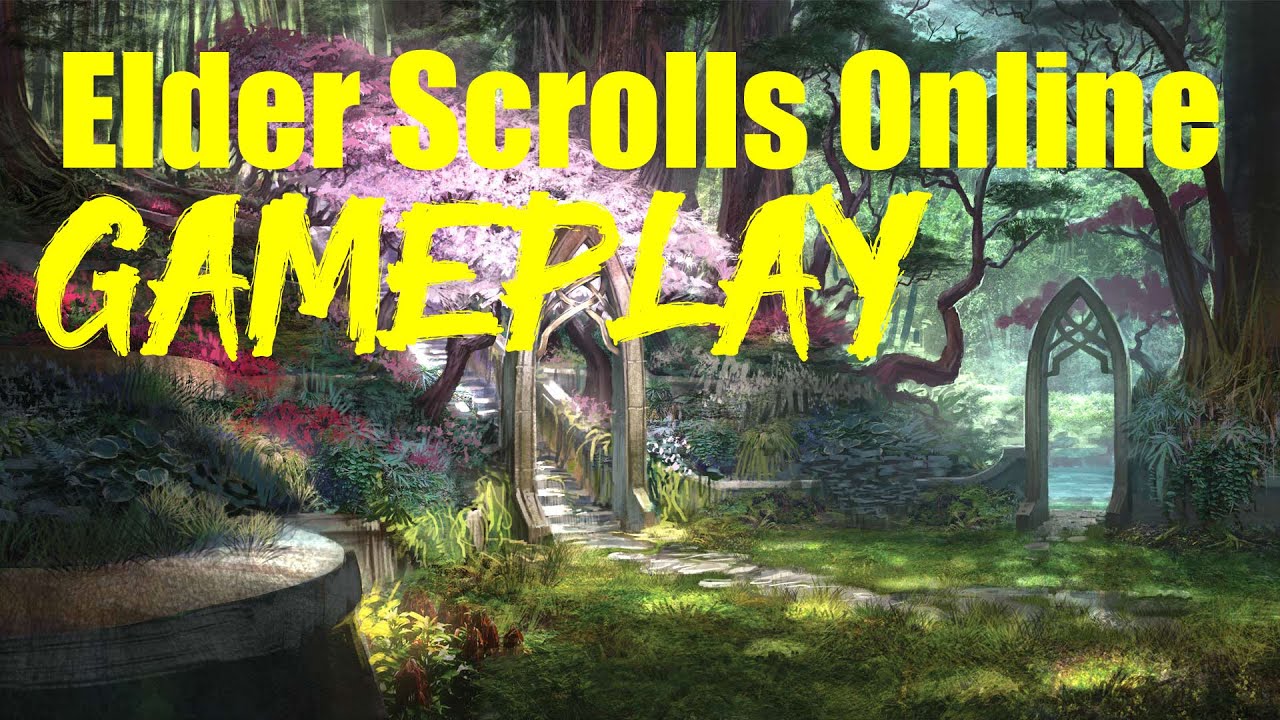 The Elder Scrolls Online ESO Gameplay Ruby Ash Wood Farming In