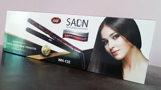 Unboxing My New Weela Salon Professional Hair Straightener / Hairtools / Hair styling Machines