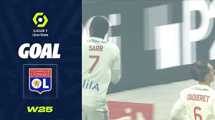 Goal Amin SARR (80' - OL) ANGERS SCO - OLYMPIQUE LYONNAIS (1-3) 22/23