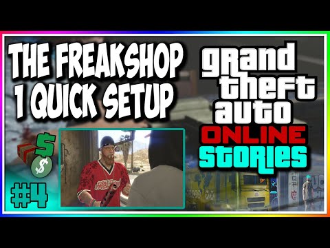STARTING A MISSION FOR GETTING THE FREAKSHOP! | Grand Theft Auto Online #4