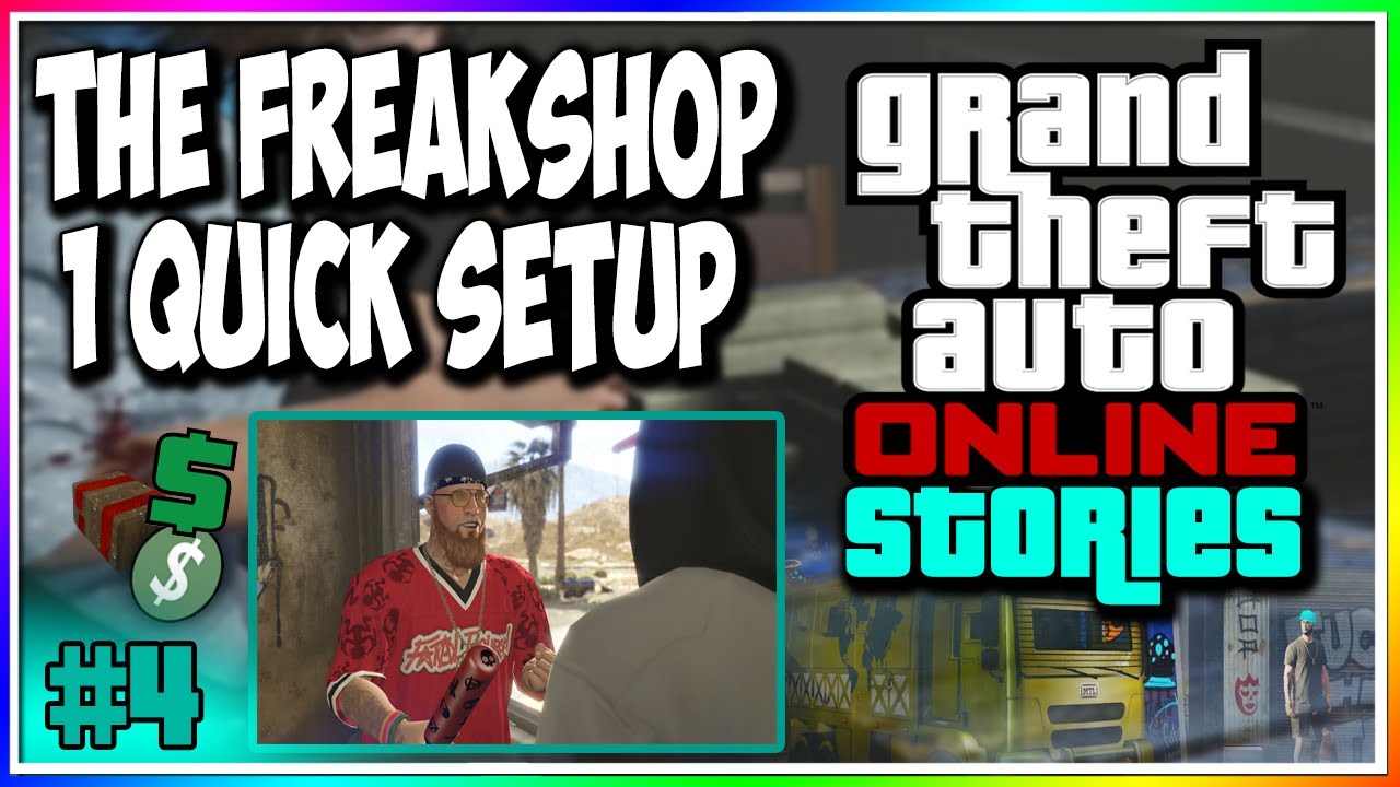 STARTING A MISSION FOR GETTING THE FREAKSHOP Grand Theft Auto Online 