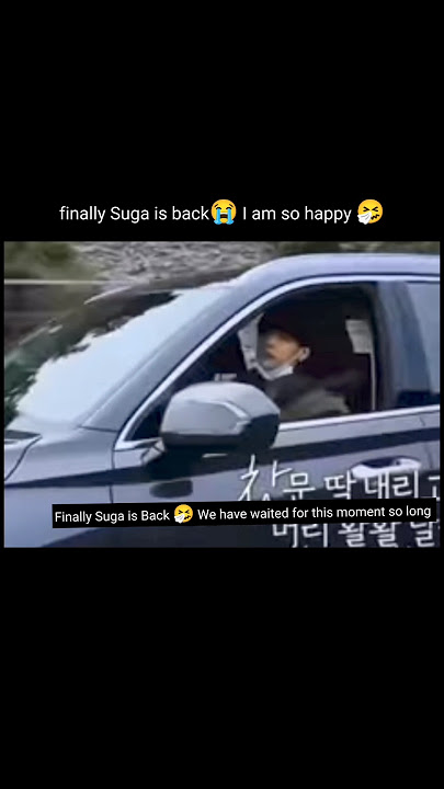 Suga's full military discharge 🤧 video #bts #suga #army