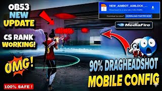 Auto headshot config file⚡️🚀 freefire aimbot Aimlock🎯 | Headshot config file free fire max⚡️♻️