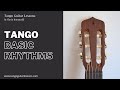 Tango guitar lessons - Basic rhythms (tutorial)