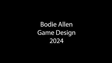 Game Design Demo Reel 2024